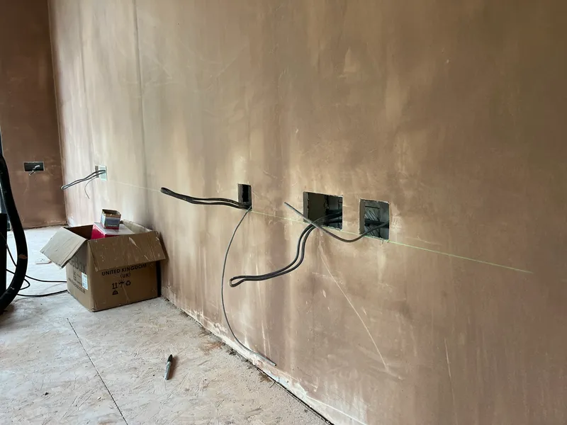 Completed garden office electrics in Long Ashton, Bristol