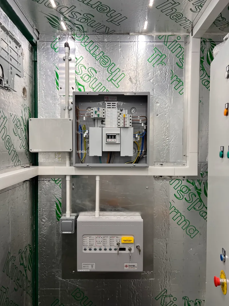 Solar battery storage wiring installation in Brislington, Bristol